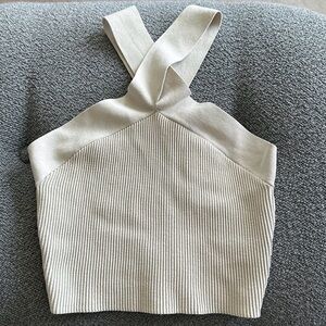 Aritzia babaton criss cross top